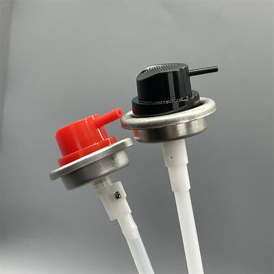 Válvula de pulverización premium de 360 grados para latas de aerosol con control de dispensación estable en todos los ángulos