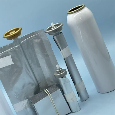 Bolsa de aerosoles en válvula de tamaño personalizado, bolsa de aerosoles flexible en válvula para cosméticos y aerosoles domésticos, bolsa de aerosoles en válvula de tamaño personalizado para dispensar con precisión