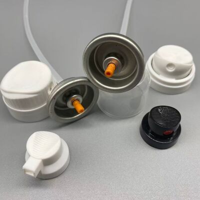 Boquilla dispensadora de champú seco, boquilla pulverizadora refrescante para el cabello para envases cosméticos, fácil aplicación a presión