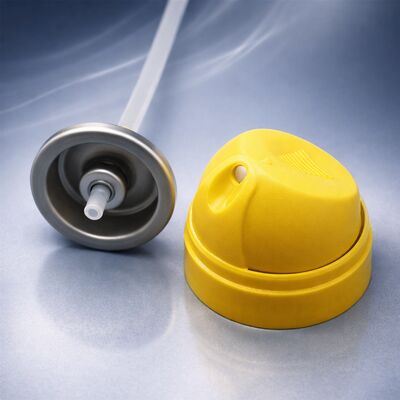Disposición suave de 1 pulgada de válvula de aerosoles para el desodorante de cuerpo de pulverización con salida de niebla fina