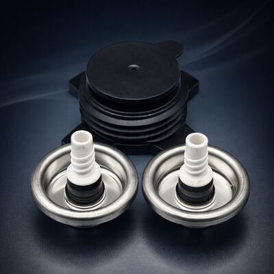 Válvula de espuma de PU de hojalata de una pulgada con vástago largo para sellado y aislamiento