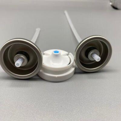 Válvula de aerosol antibacteriana de precisión con sistema de dispensación de niebla ancha y resistencia superior a formulaciones agresivas