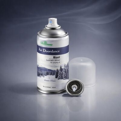 Válvula de pulverización de aerosol antibacteriano con dosificación de alto volumen y boquilla de niebla amplia para el cuidado del automóvil